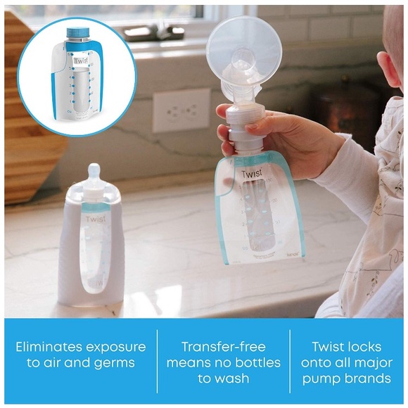 Five 20 pack boxes Kiinde twist storage pouches - Picture 3 of 7